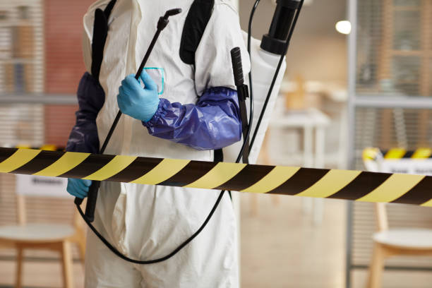Professional Biohazard Cleanup technician working in Hurst, TX
